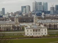 Blicke auf London von Greenwich