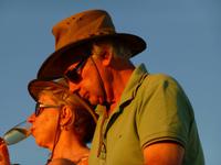 Sundowner am Fish River Canyon