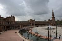 Überblick auf dem Plaza de España 