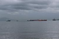 Schiffe vor Gibraltar und Spanien