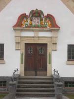 Eingang Selters-Brunnenhaus in Niederselters