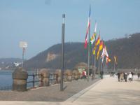 Moselmündung in Koblenz