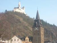 Die Marksburg am Rhein