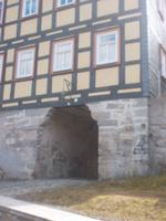 Eingangstor Kirchenburg Belrieth