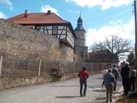 auf dem Weg zur KIrchenburg Rohr