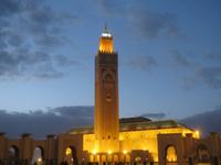 302_Moschee Hassan II. bei Nacht