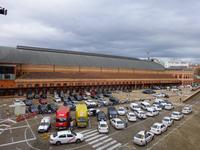 Madrid - Aussenansicht vom Atocha Bahnhof