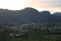 Vinales-Tal beim Sonnenuntergang