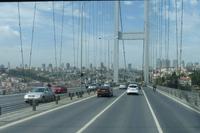 auf der Europabrücke in Istanbul