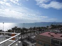 Blick vom Balkon auf die Bucht von Palma