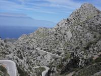 Die Serpentinen nach Sa Calobra