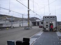 Ankunft in Cheriton bei Folkstone