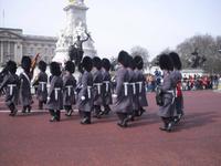 Wachablösung vor dem Buckinghampalast in London