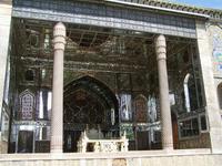 der Golestan-Palast mit Marmorthron in Teheran