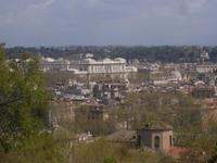 Ausblick auf Rom vom Gianicolo-Hügel