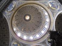 ... im Petersdom (Kuppel) ...