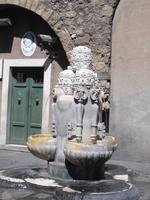 ... auf dem Weg vom Petersplatz zur Engelsburg ...