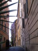 Spaziergang von der Engelsburg zur Piazza Navona (Seitengasse der Via dei Coronari)