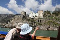 Bootsfahrt entlang der Amalfiküste