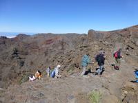 Wanderung am Kraterrand auf La Palma