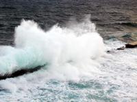 Gischt am Hotel Copacabana