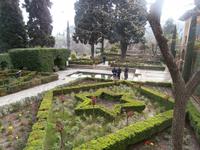 Alhambra in Granada-Garten Generalife
