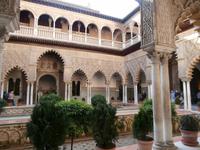 unterwegs in Sevilla im Alcazar