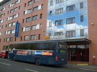 unser Bus und Hotel