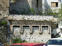 Mostar - die Zeichen des letzten Krieges sind noch spürbar