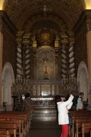 In der Wallfahrtskirche in San Salvador