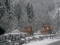 Wintereinbruch in Oberitalien