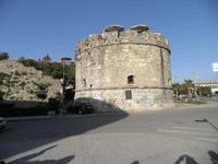 Teil der antiken Stadtmauer in Durres