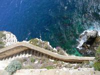 Die Treppe des Königs von Aragon in Bonifacio