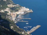 Blick auf Amalfi