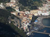 Blick auf Amalfi