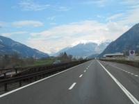 Letzte Strecke in Italien ..wieder in Südtirol