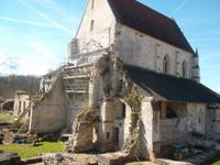 in Rekonstruktion: Teil der Templerkomturei Vez