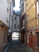 alter Zugang Burg zur Stadt Gisors