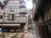 Platz in Troyes nahe der Templerkirche