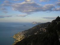Ausblick vom  Grand Hotel Sant`Orsola auf die Amalfiküste 