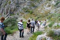 Cefalu Abstieg vom Rocca di Cefalu