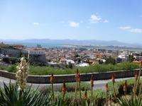 Cagliari -Blick in westliche Lagune