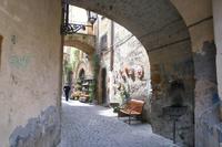 unterwegs in der Altstadt von Orvieto ...
