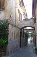 unterwegs in der Altstadt von Orvieto ...