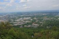 Blick über Tennessee vom Lookout Mountain