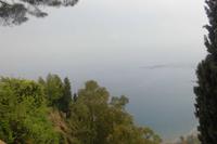Blick von Taormina nach Giardini Naxos