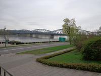 Torun, Blick auf die Weichselbrücke