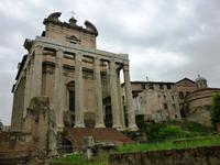 Forum Romanum Tempel des Antonius Pius und der Faustina Rom 2013