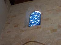 moderne Glaskunst in der Kathedrale von Cefalu