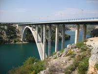 A1 bei Skradin